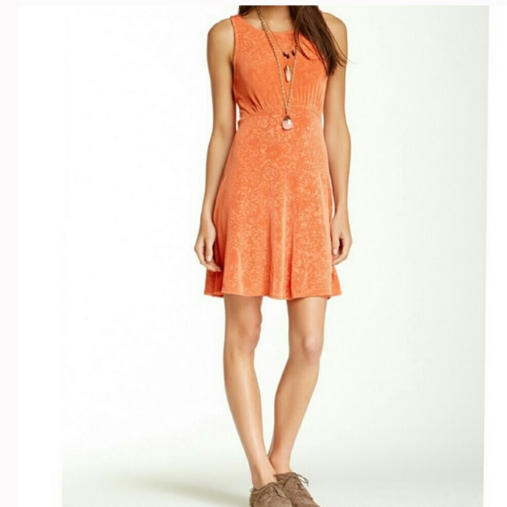 Free People Open Back Dress